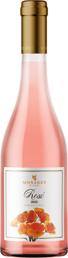 Bottle of Monarey 2022 Rosé